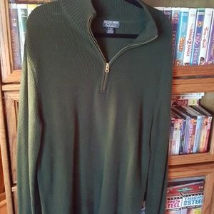 Vintage Ralph Lauren half zip pullover sweater.